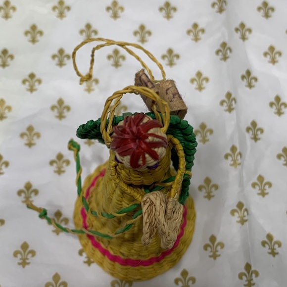 Straw woven doll Angel ornament - Picture 9 of 11